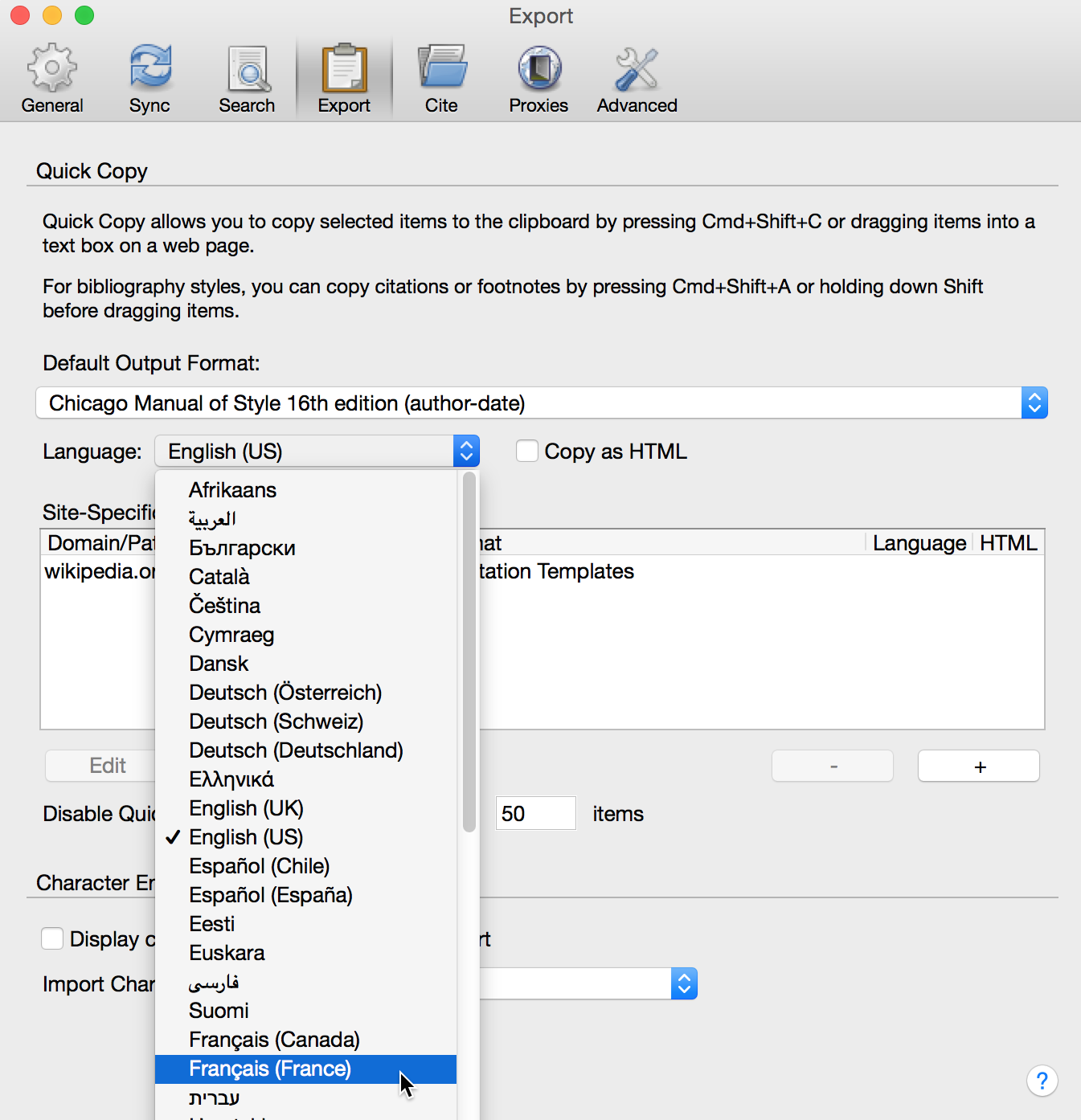 zotero in word pro plus 2010