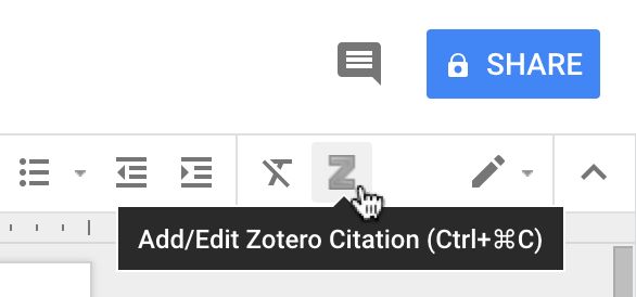 how to make reference zotero chrome