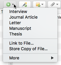 how to add dissertation to zotero